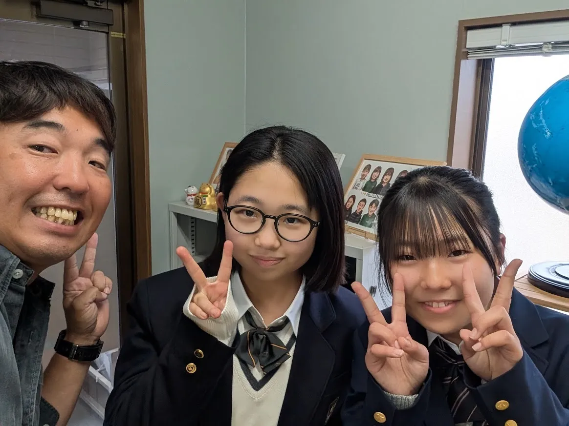 今年の卒業生が遊びに来てくれました！